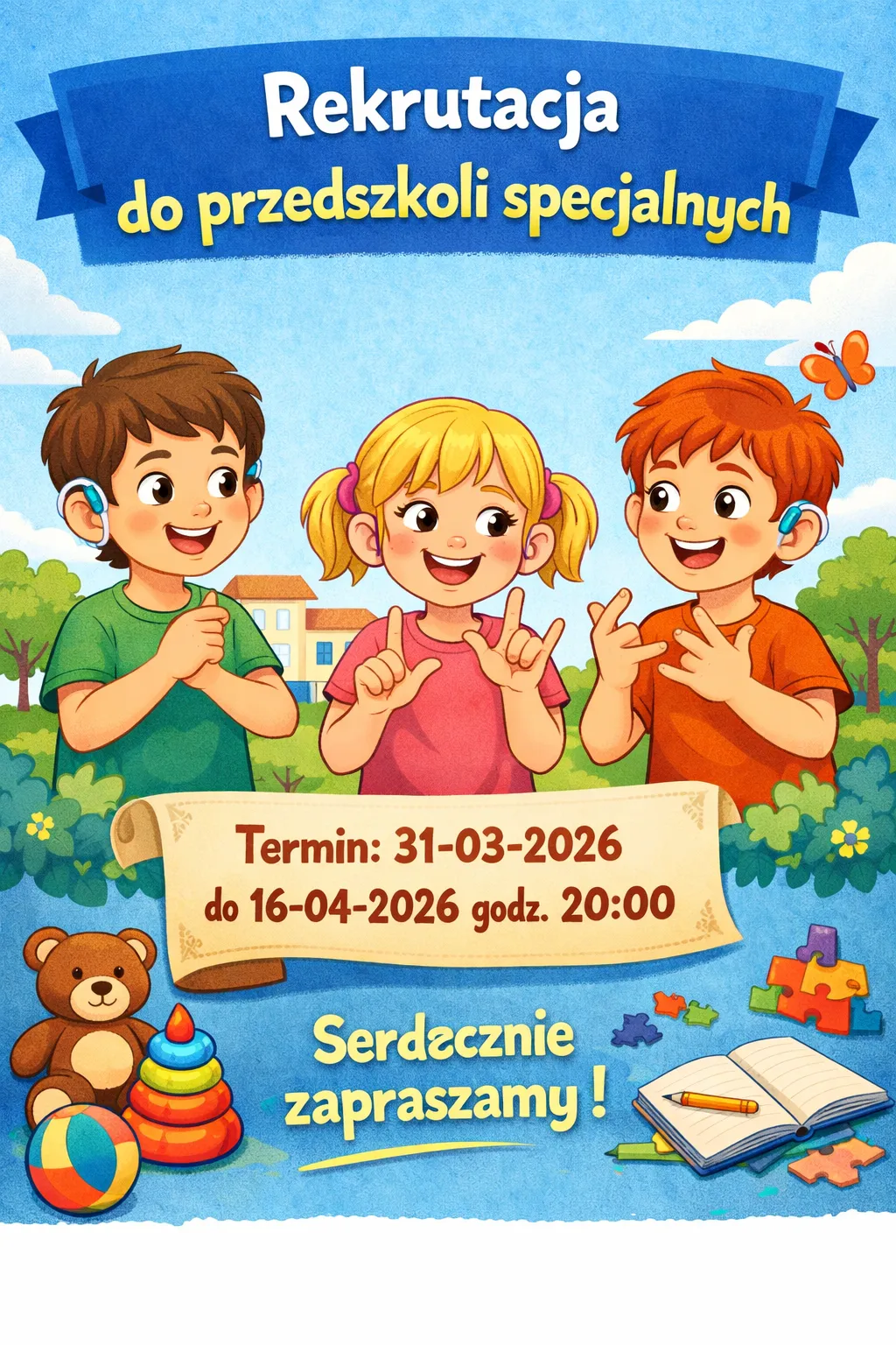 Rekrutacja do przedszkoli specjalnych