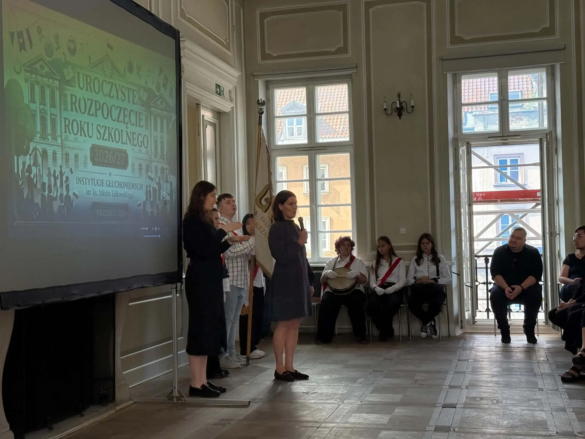 Uroczyste rozpoczęcie nowego roku szkolnego