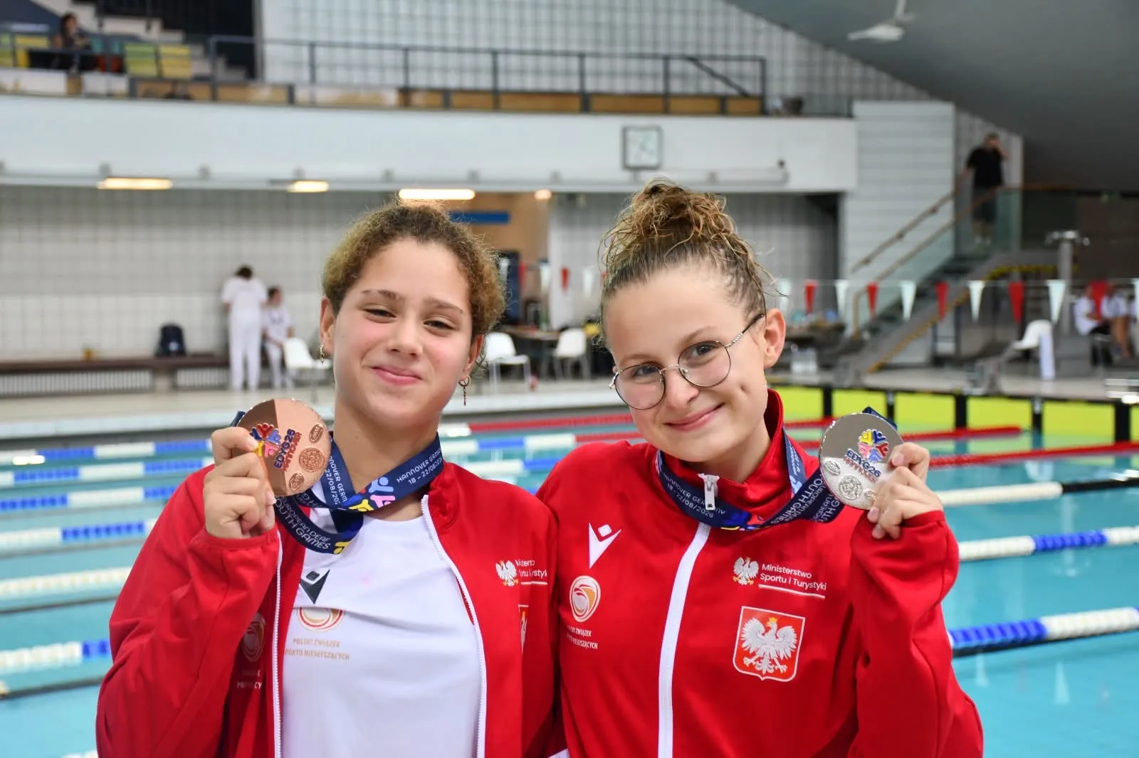 Wielki sukces naszych pływaków na I Europejskich Igrzyskach Młodzieży Głuchych w Hanowerze! 🇵🇱🥈🥉